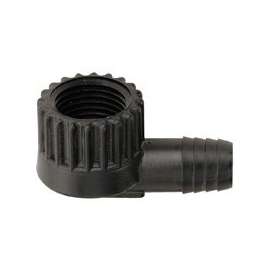 Toro 53306 Female Elbow, 3/8 in Barb x 1/2 in FNPT, Plastic