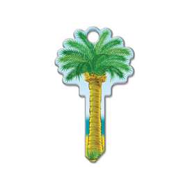 Lucky Line B112 Schlage Key Blank, Brass, Enamel Coated
