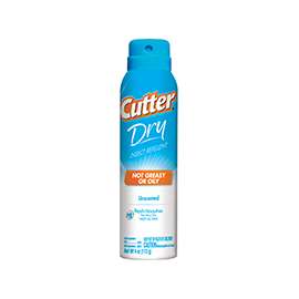 Cutter HG-96058 Dry Insect Repellent, 4 oz Aerosol Can
