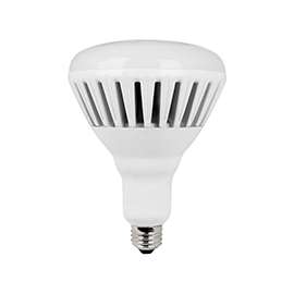 Feit Electric BR40/DM/2500/3K/L LED Lamp, 120 V, 30 W, Medium E26, BR40 Lamp, Warm White Light