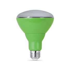 Feit Electric BR30/GROW/LEDG2 Plant Grow LED Lamp, 120 V, 9 W, Medium E26, BR30 Lamp
