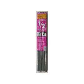 Quick R PR38058TA Pipe Insulation, 3 ft L, 1/2 in Pipe, Polyethylene Foam, Charcoal