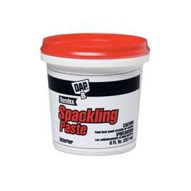 DAP 10200 Spackling Paste White, 0.5 pt Tub