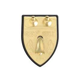 OOK 55005 Shield Hanger, 50 lb Weight Capacity, Steel, Brass