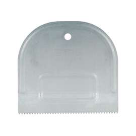 HYDE 19100 Adhesive Spreader, 4-3/4 in L Blade, 4-3/4 in W Blade