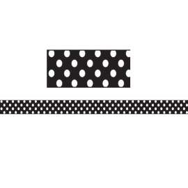 Magnetic Magi-Strips, White Dots, 12'