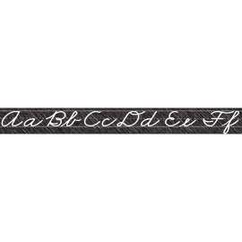 Scribble Chalk Cursive Magnetic Alphabet Line, Large