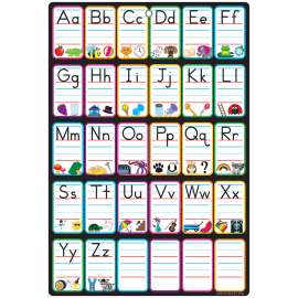 Smart Poly Chart, 13" x 19", ABC Pictures, w/Grommet