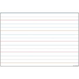 Smart Poly Charts, 13" x 19", Handwriting, Pack of 10