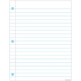 Smart Poly Notebook Page Chart, Dry-Erase Surface, 17" x 22"