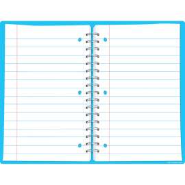 Smart Poly Open Spiral Notebook Page Chart, Dry-Erase Surface, 17" x 22"