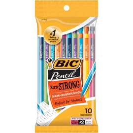 Xtra-Strong Mechanical Pencil, Colorful Barrel, Thick Point (0.9mm), 10 Per Pack, 6 Packs