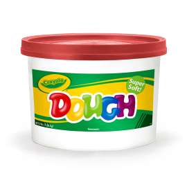 Crayola Super Soft Modeling Dough, Red, 3 lbs.