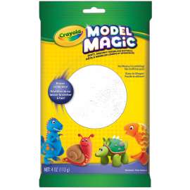 Model Magic Modeling Compound, White, 4 oz. Pouch