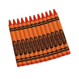 Orange Crayola Bulk Crayons, Regular Size