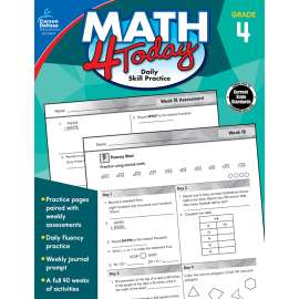 Math 4 Today Workbook, Grade 4
