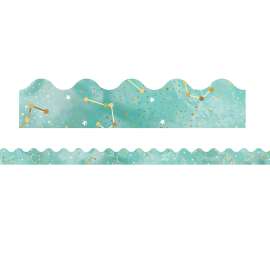 Galaxy Constellations Scalloped Borders, 39'