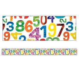 World of Eric Carle Numbers Straight Borders