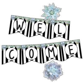 Simply Stylish Welcome Bulletin Board Set