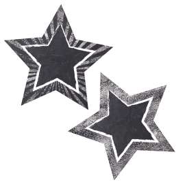 Stars Chalkboard Stars Cut-Outs