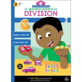 Skills for School Multiplication & Division, Grade 3