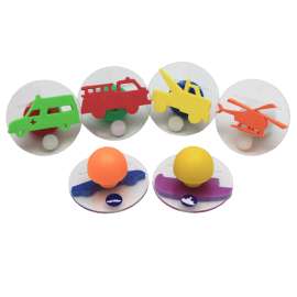 Ready2Learn Giant Stampers, Emergency Vehicles, 6/Set