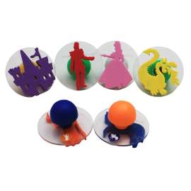 Ready2Learn Giant Stampers, Fantasy, 6/Pack