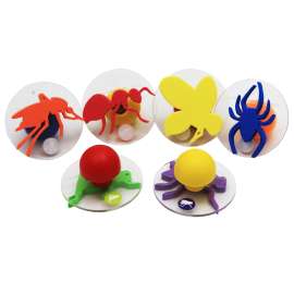 Ready2Learn Giant Stampers, Insects Set 2, 6/Pack