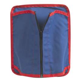 Manual Dexterity Board: Zipper Board, 9.5"W x 11.5"L