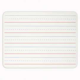 Dry Erase Lap Board, 1-Sided Lined, 9" x 12", Pack of 12