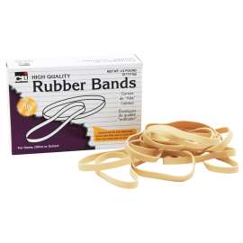 Rubber Bands, 3-1/2" x 1/8", Approx 140