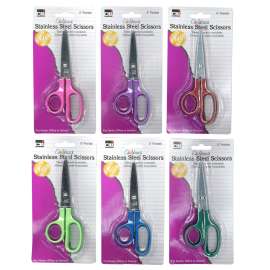 Children's 5" Scissors, Pointed Tip, Assorted Colors, Pack of 24