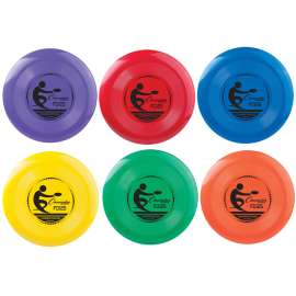 Plastic Disc set, 125 gram, assorted colors