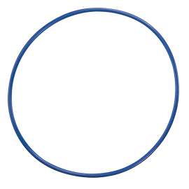 Plastic Hula Hoops, 24", Pack of 12