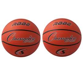 Junior Rubber Basketball, Orange, 3/Pack