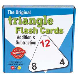 (3 PK) TRIANGLE FLASHCARDS ADD/SUB