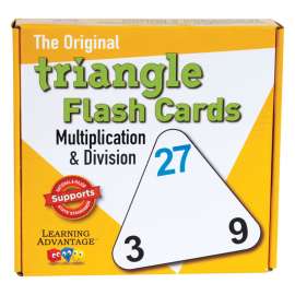 Triangle Flash Cards, Multiplication & Division