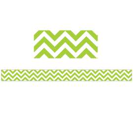 Lime Green Chevron Border