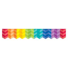 Rainbow Herringbone Borders (Paint)