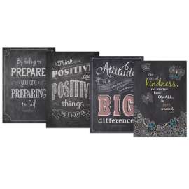 Inspire U Chalk It Up! Poster Pack #5, 4 Posters