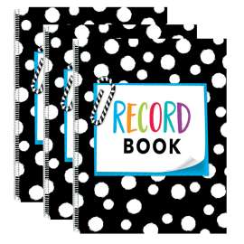 Bold & Bright Record Book, Pack of 3