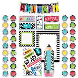 Bold & Bright Welcome Bulletin Board Set