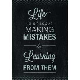 Mistakes Inspire U Poster