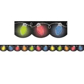 Holiday Lights in Chalk Border, 35 Feet