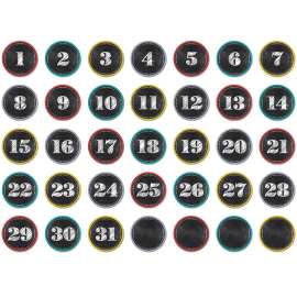 Chalk It Up! Calendar Days, 35/Pack
