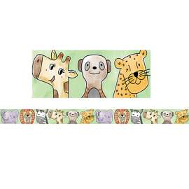 Safari Friends Border, 35 Feet