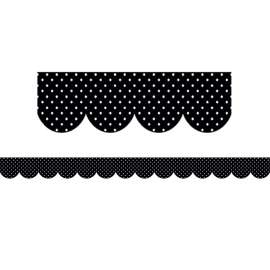 Bold & Bright Swiss Dots Border, 35 Feet