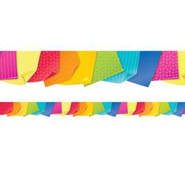 Bold & Bright Sticky Notes Border, 35 Feet