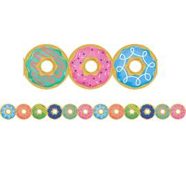 Mid-Century Mod Donuts Border, 35 Feet