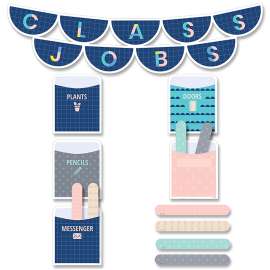 Calm & Cool Class Jobs Mini Bulletin Board